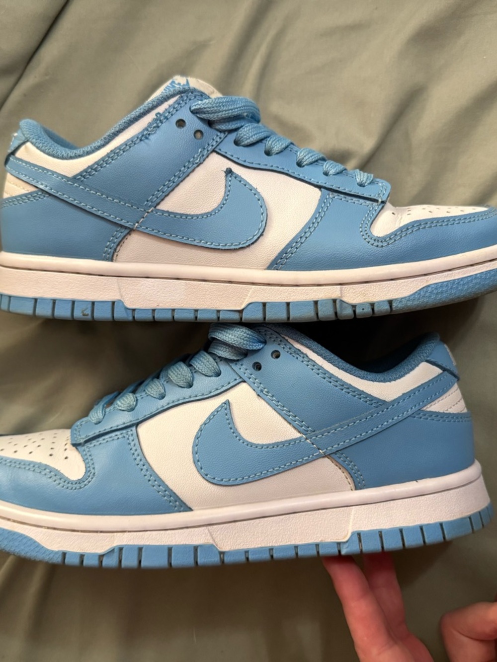 Nike Kids' Dunk Low UNC blue - Picture 5 of 7